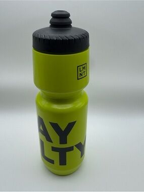 LMNT Lime Green Sports Water Bottle with Easy-Sip Cap BPA-FREE